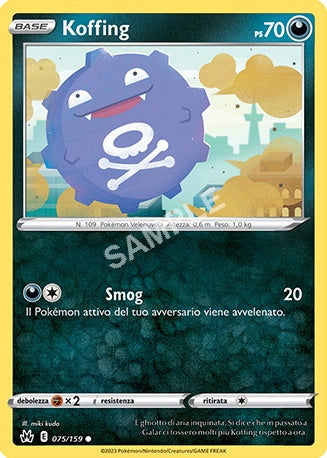75/159 Koffing - ZENIT REGALE
