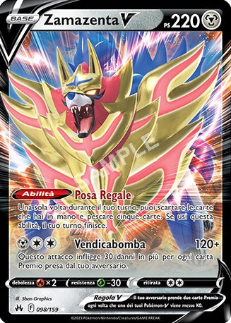 98/159 Zamazenta V - ZENIT REGALE