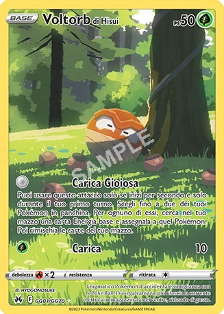 GG01/GG70 Voltorb di Hisui - ZENIT REGALE