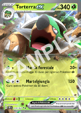 12/162 Torterra EX - CRONOFORZE