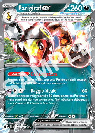 108/162 Farigiraf EX - CRONOFORZE