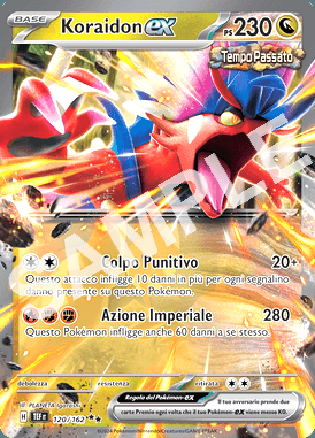 120/162 Koraidon EX - CRONOFORZE