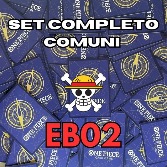ONE PIECE - Set Completo COMUNI - 25th COLLECTION - EB02