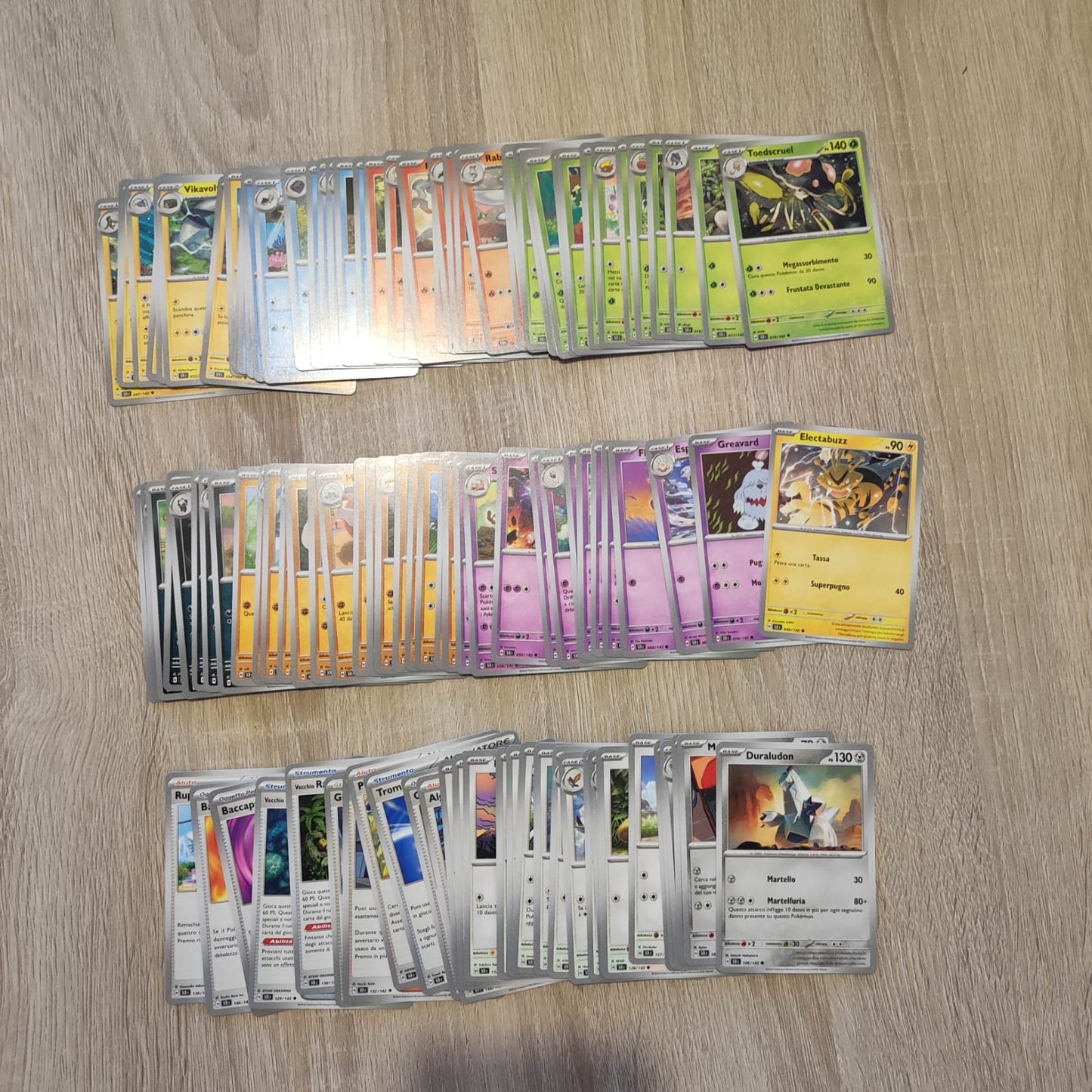 POKEMON - Set Completo COMUNI + NON COMUNI - CORONA ASTRALE