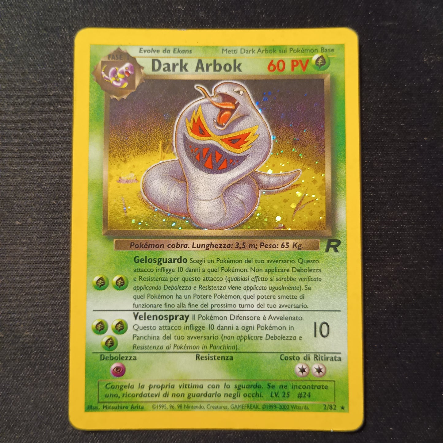 Dark Arbok 2/82 ITA Team Rocket GOOD - Carta Pokémon | Il Grimorio TCG