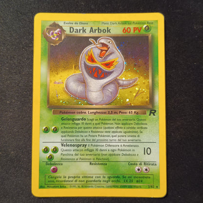 Dark Arbok 2/82 ITA Team Rocket GOOD - Carta Pokémon | Il Grimorio TCG